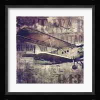 Vintage War Aircraft Framed Print