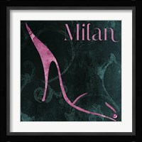 Milan Shoes Framed Print