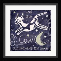 Chalkboard Nursery Rhymes IV Framed Print