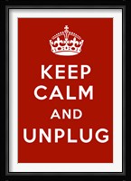 Keep Calm I Framed Print