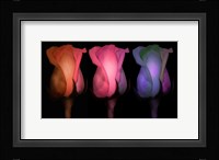 Times Three Framed Print