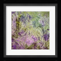 The Hat Pattern Colorized Redux II Framed Print