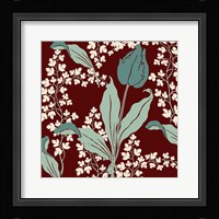 Scarlet and Tulips Fine Art Print