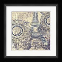 Paris Pastiche II Framed Print