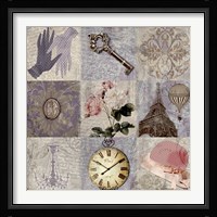 Paris Nine I Framed Print