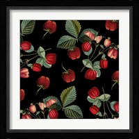Nature's Bounty -  Strawberries Framed Print