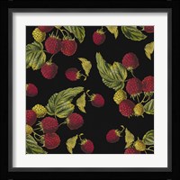 Nature's Bounty -  Raspberries Framed Print