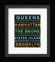 Boroughs 1 Fine Art Print