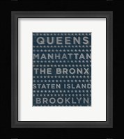 Boroughs 3 Fine Art Print