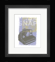 Snap Framed Print