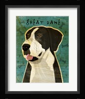 Black Great Dane 2 Fine Art Print