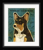 Pembroke Welsh Corgi - Tri-Color Fine Art Print
