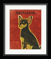 Chihuahua (black and tan) Fine Art Print