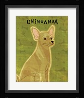 Chihuahua (tan) Framed Print