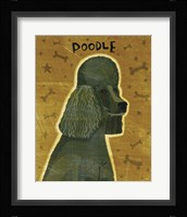 Poodle (black) Fine Art Print