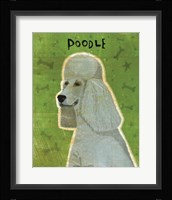Poodle (grey) Fine Art Print