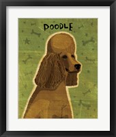 Poodle (brown) Fine Art Print