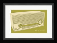 Lunastrella Radio Framed Print