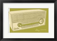 Lunastrella Radio Framed Print