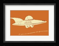 Lunastrella Flying Saucer Fine Art Print