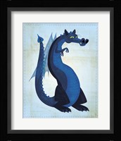 Blue Dragon Fine Art Print