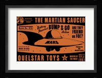 Quelstar Mars Saucer Fine Art Print