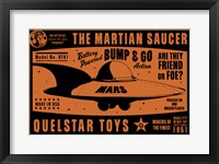 Quelstar Mars Saucer Fine Art Print