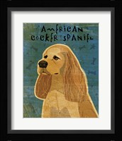American Cocker Spaniel (buff) Fine Art Print