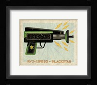 Blackstar Ray Gun Framed Print