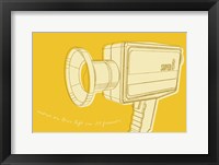 Lunastrella Super 8 Framed Print
