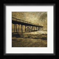 Ocean Pier No. 3 Framed Print