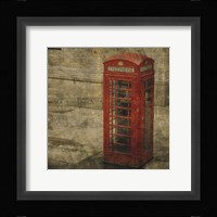 London Calling Framed Print