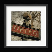 Metro II Framed Print