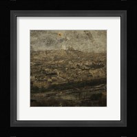 Paris Skyline II Framed Print