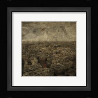 Paris Skyline IV Framed Print