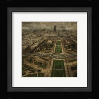 Paris Skyline V Framed Print