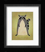 The Artful Raccoon Framed Print