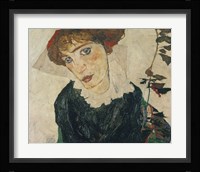 Portrait Of Wally, 1912 Fine Art Print