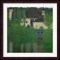 Unterach Manor On The Attersee Lake In Austria,  1915-1916 Fine Art Print