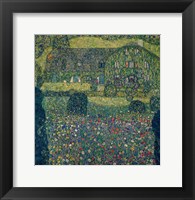 Country House on Attersee Lake, Upper Austria, 1914 Fine Art Print