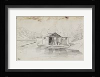 The Houseboat Fine Art Print