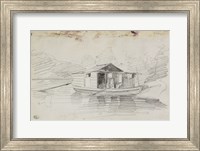 The Houseboat Fine Art Print