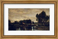 Boats On The Oise, 1865 Fine Art Print