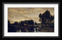 Boats On The Oise, 1865 Fine Art Print