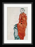 Self Portait As A Prisoner ""Ich Liebe Gegensaetze"" (I Love Antitheses), 1912 Fine Art Print