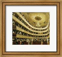 Auditorium In The ""Altes Burgtheater"", 1888 Fine Art Print
