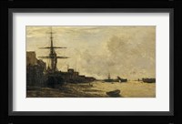 The Thames At Erith Fine Art Print