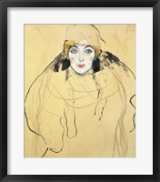 Female Head, 1917-1918 Fine Art Print