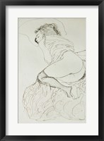 Liegender Halbakt Nach Links - Female Nude, 1912-1913 Fine Art Print