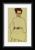 Selfportrait With Shirt, 1910 Fine Art Print